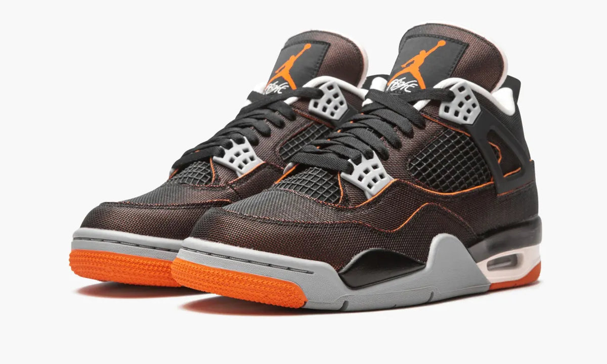 Air Jordan 4 SE Black & Orange - Hình 4