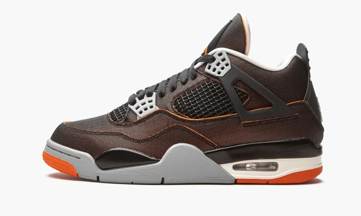 Air Jordan 4 SE Black & Orange - Hình 3