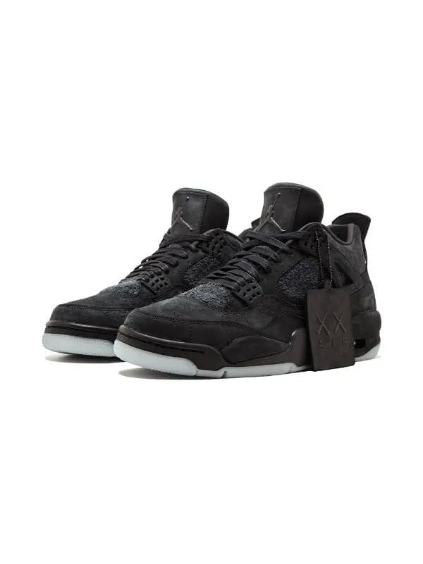 retro premium Air Jordan 4 Black Cat - Hình 4