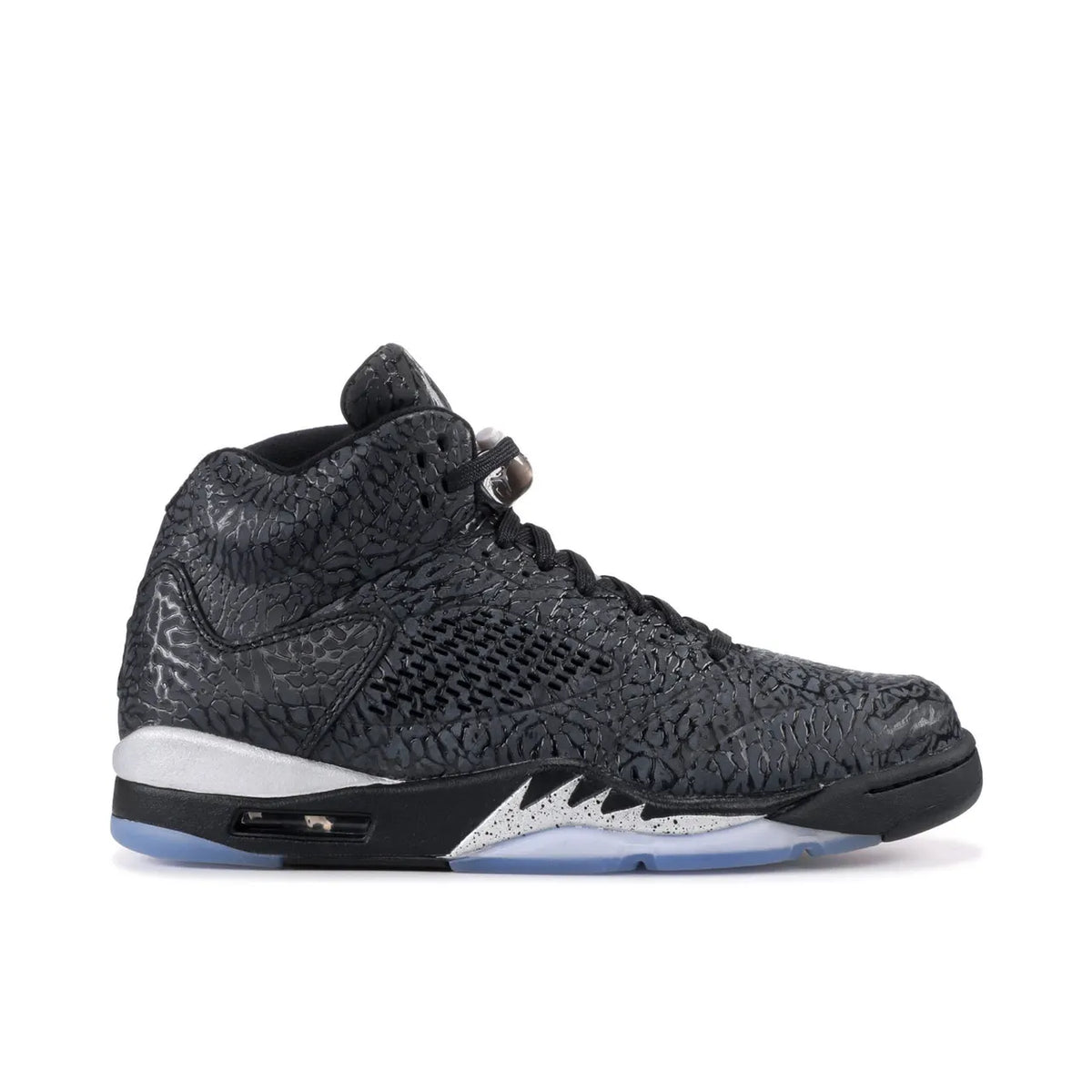 Jordan 5 Retro Premium Black Elephant Print