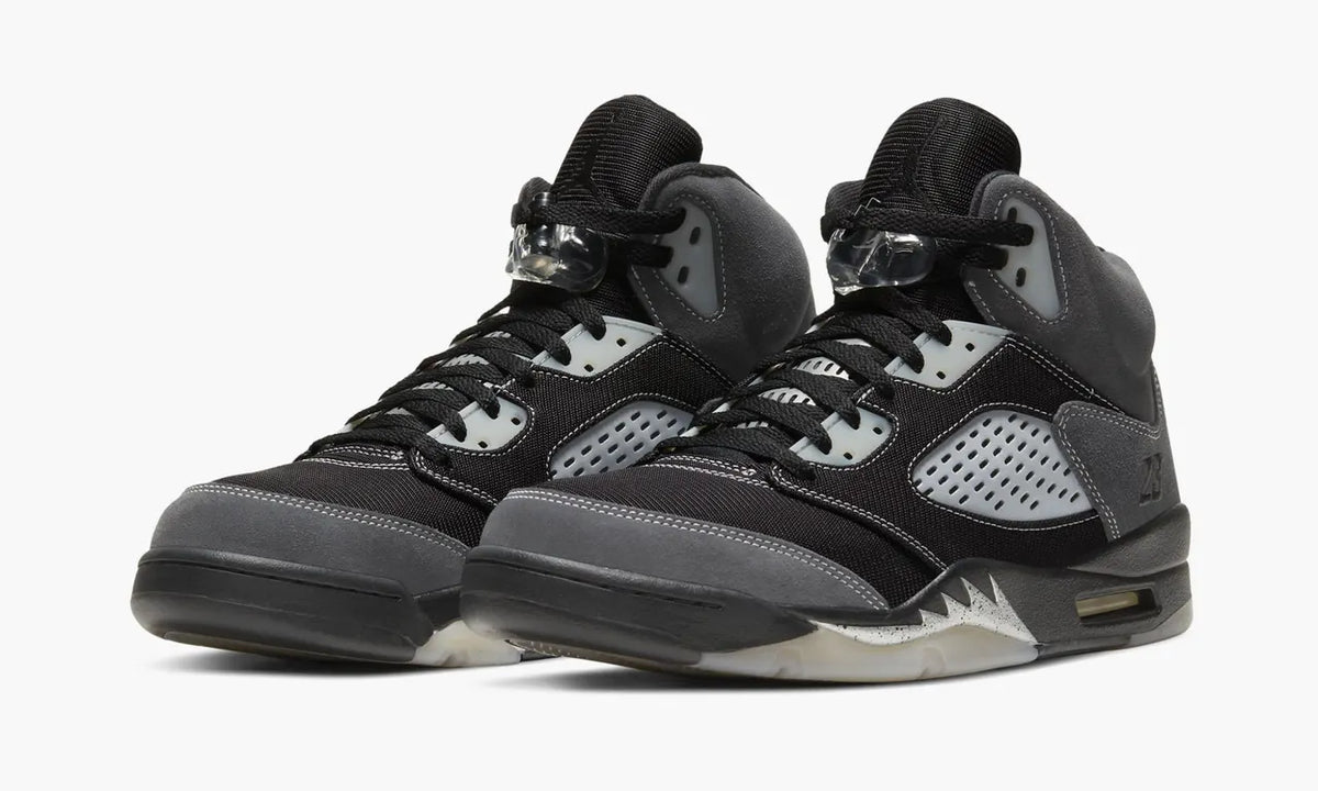black Jordan 5 Retro Anthracite - Hình 3