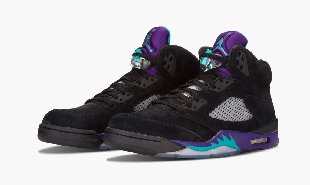 nike Air Jordan 5 Black Grape - Hình 3