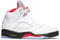 premium Air Jordan 5 Retro Fire Red