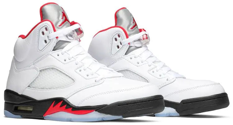 premium Air Jordan 5 Retro Fire Red - Hình 3