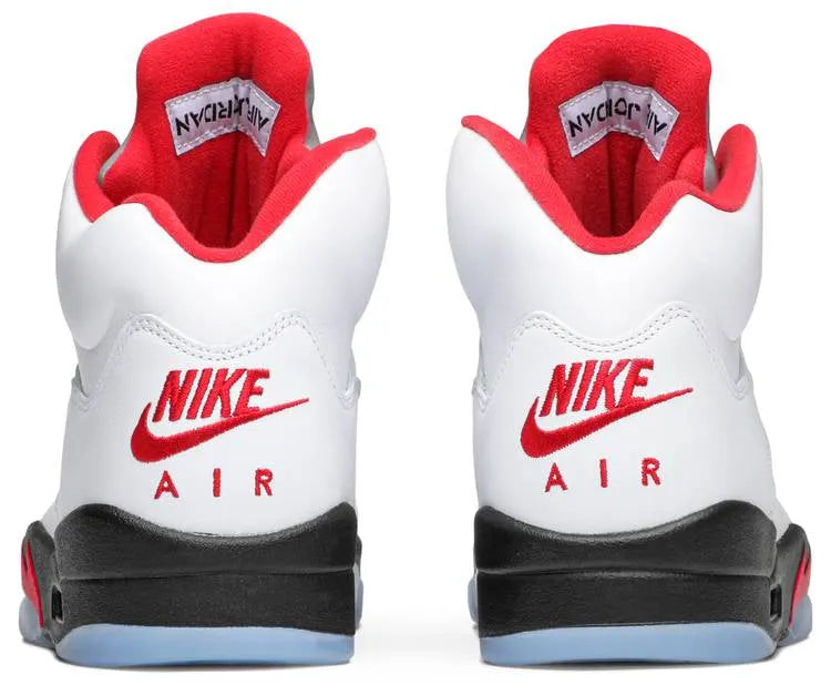 premium Air Jordan 5 Retro Fire Red - Hình 4
