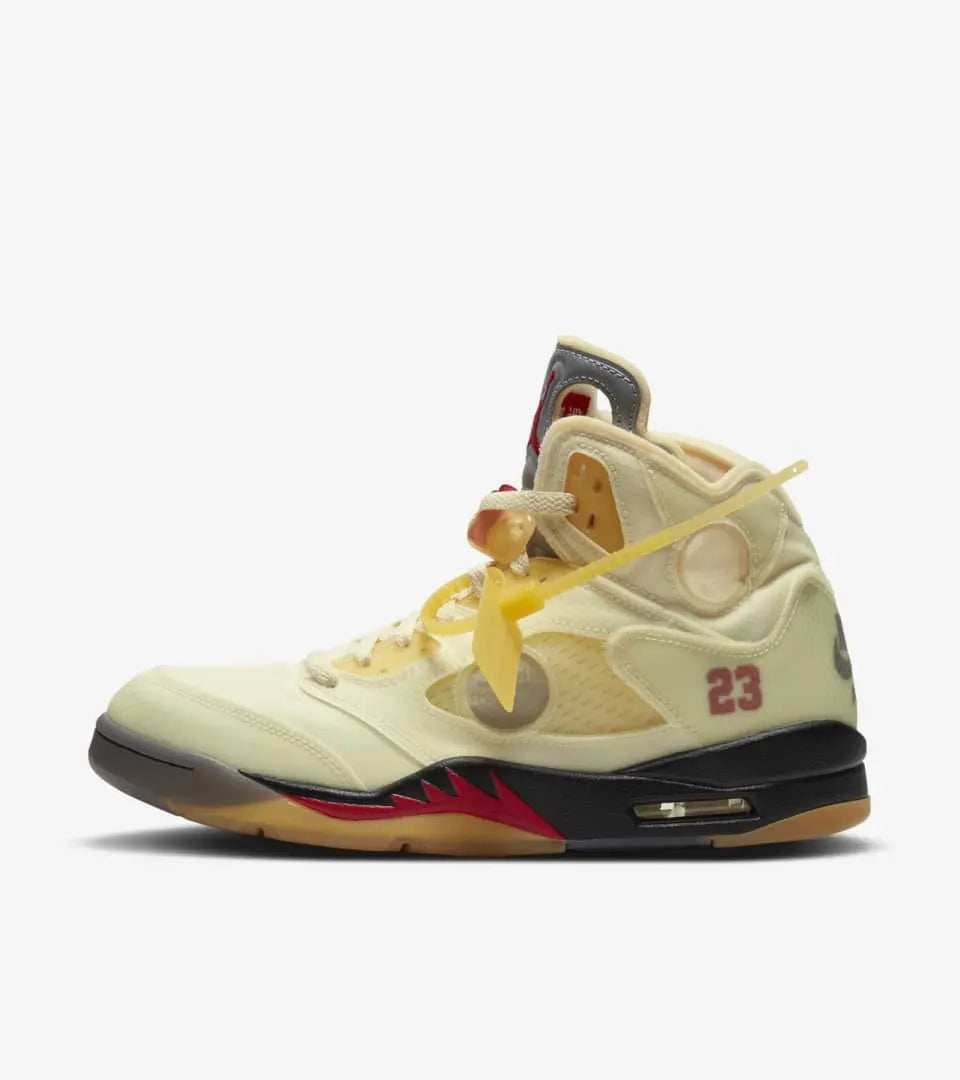 Off-White Jordan 5 Sail - Hình 3