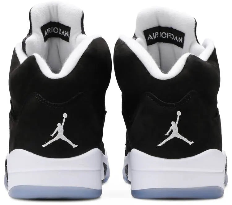 stealth Air Jordan 5 Black Suede - Hình 4