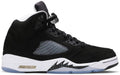 stealth Air Jordan 5 Black Suede