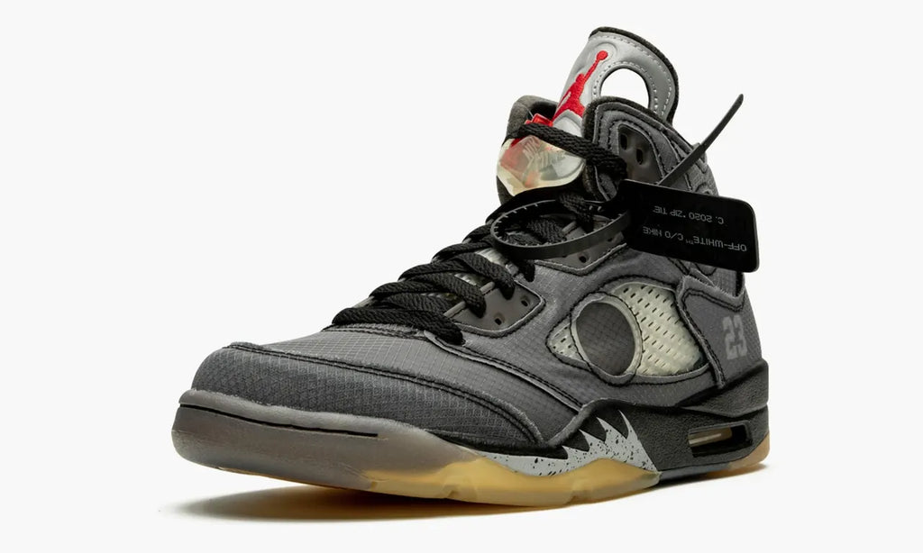 Off-White Jordan 5 Anthracite - Hình 5