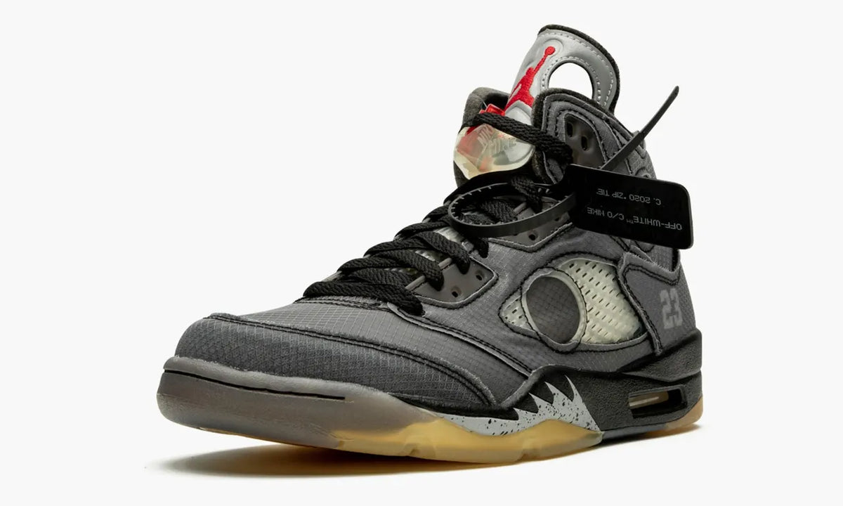 Off-White Jordan 5 Anthracite - Hình 5