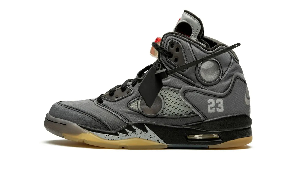 Off-White Jordan 5 Anthracite