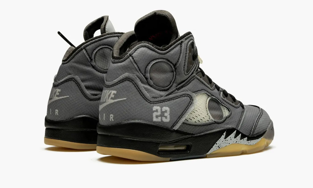 Off-White Jordan 5 Anthracite - Hình 4