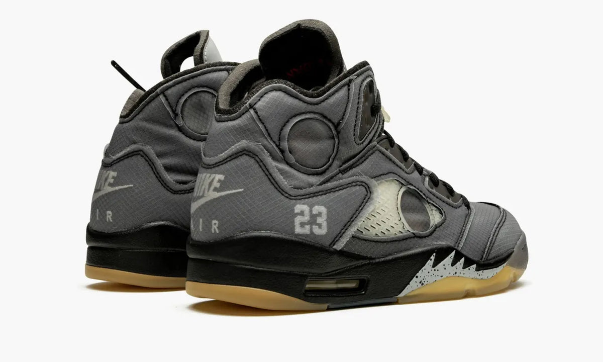 Off-White Jordan 5 Anthracite - Hình 4
