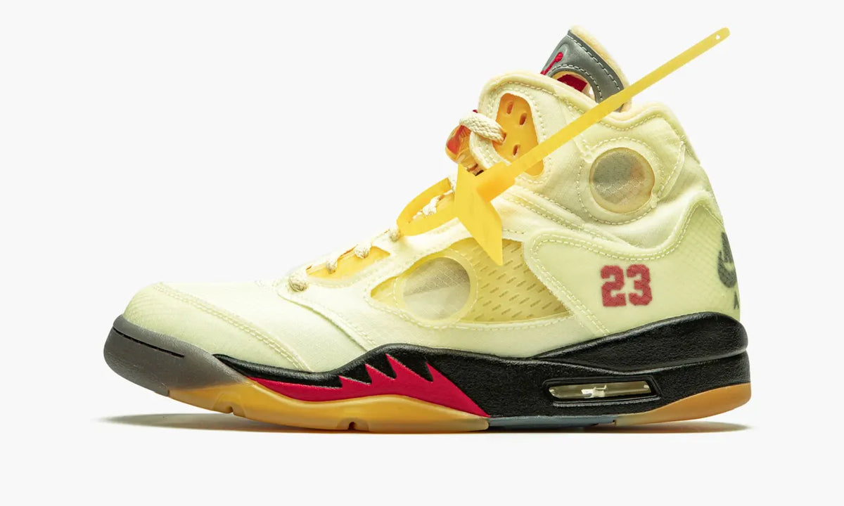 nike Air Jordan 5 Off-White Sail - Hình 3