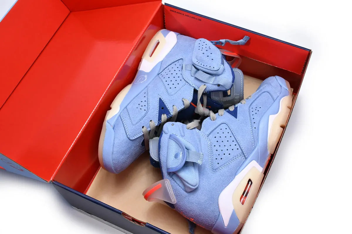 Air Jordan 6 Retro Washed Denim - Hình 4