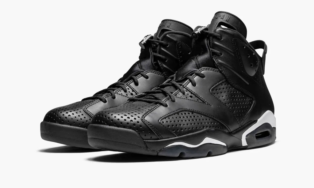 premium Air Jordan 6 Retro Black - Hình 4