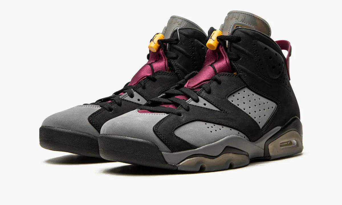 grey Air Jordan 6 Bordeaux - Hình 4