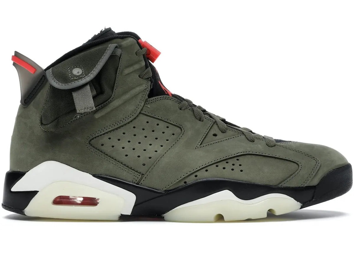 Air Jordan 6 Olive - Hình 4