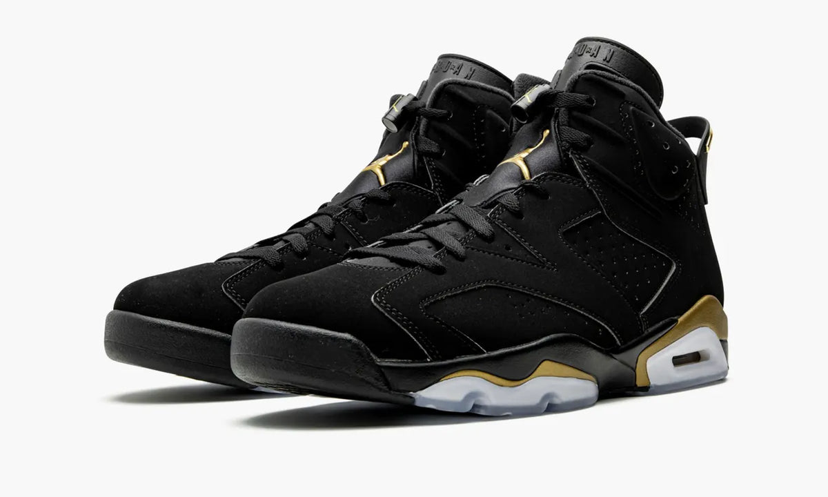 Air Jordan 6 Black Metallic Gold - Hình 3
