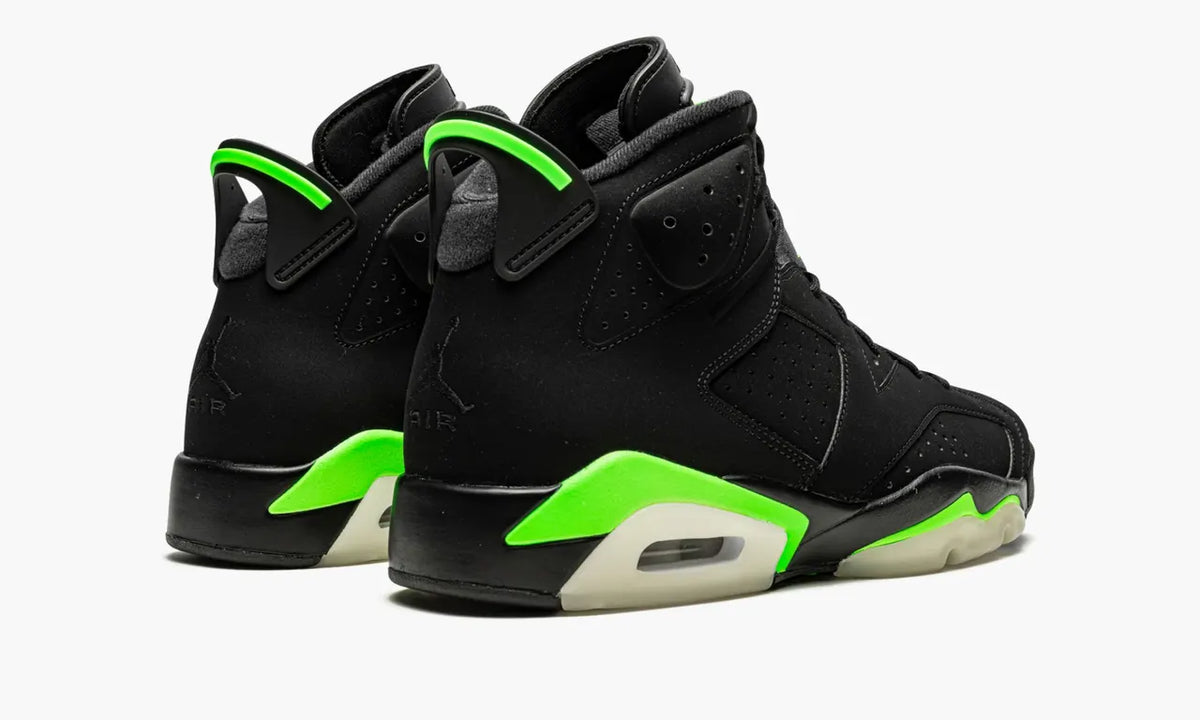 retro Air Jordan 6 Black Electric Green - Hình 5