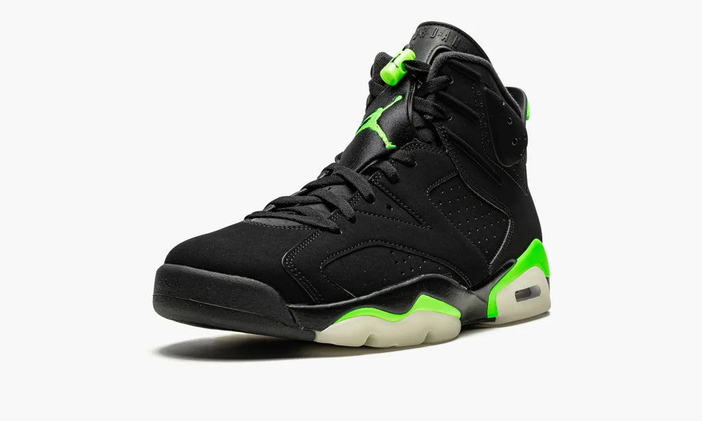 retro Air Jordan 6 Black Electric Green