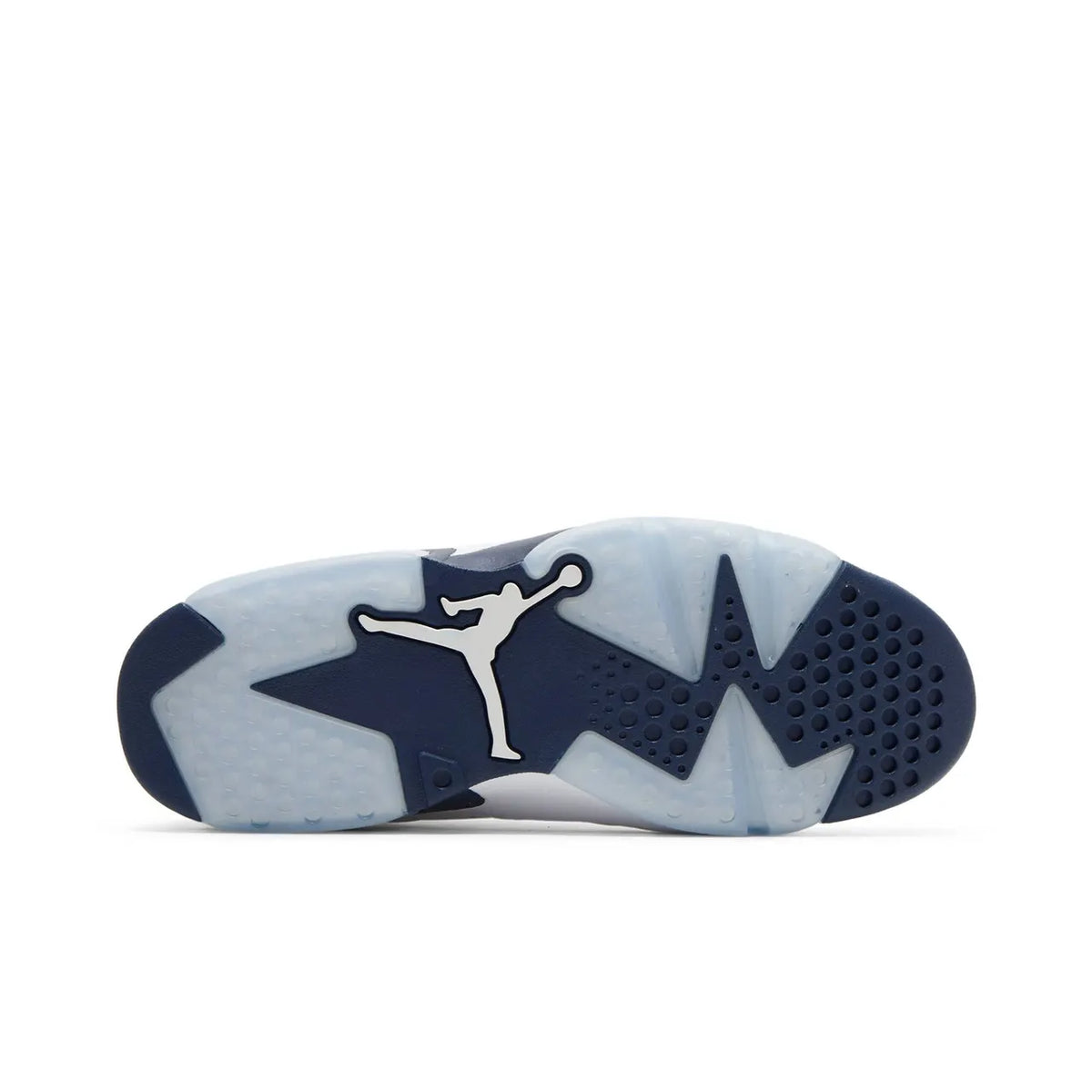 nike Air Jordan 6 White Navy - Hình 4