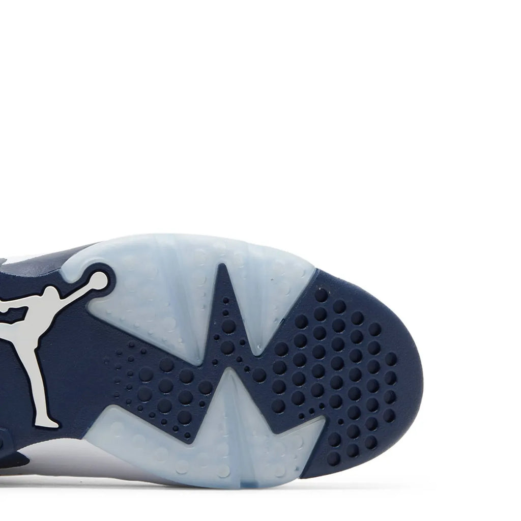nike Air Jordan 6 White Navy - Hình 5