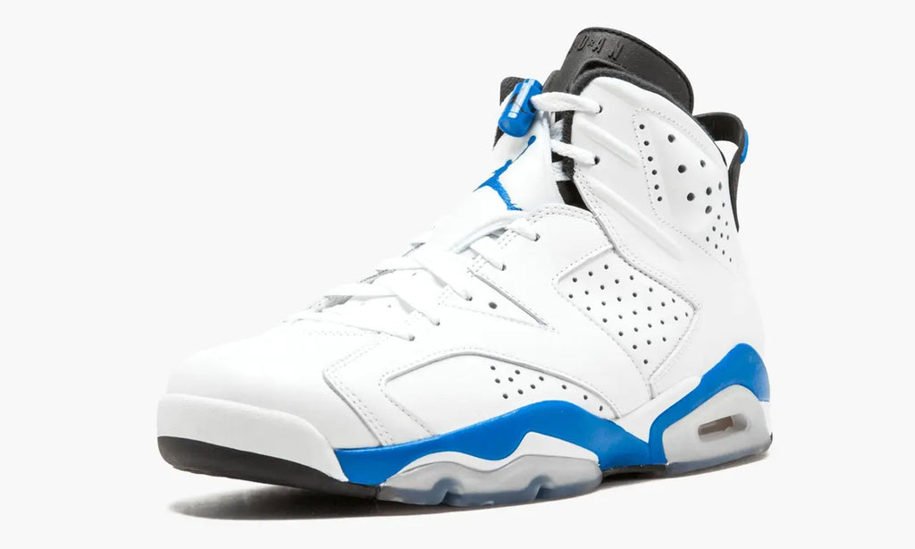 retro Air Jordan 6 White Blue - Hình 5