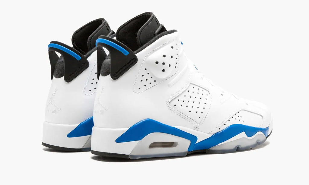 retro Air Jordan 6 White Blue - Hình 4