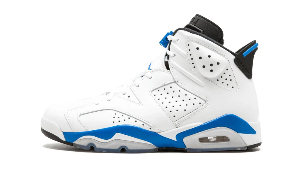 retro Air Jordan 6 White Blue