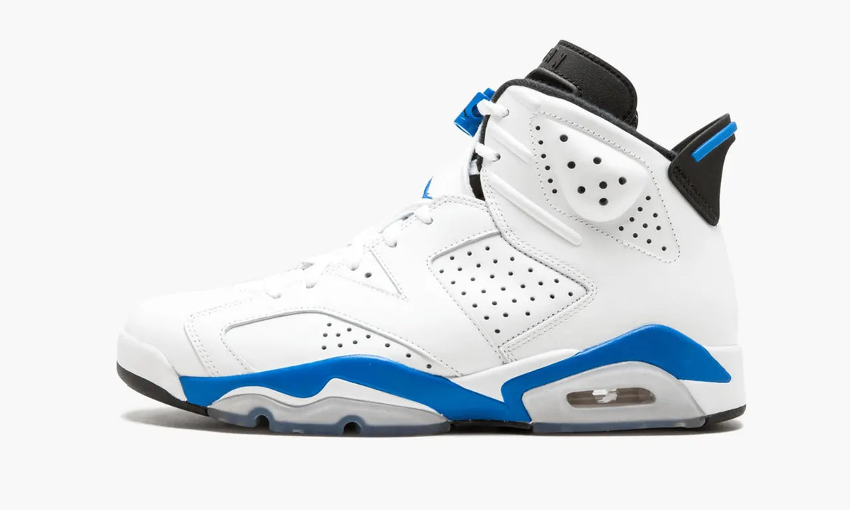 retro Air Jordan 6 White Blue - Hình 2