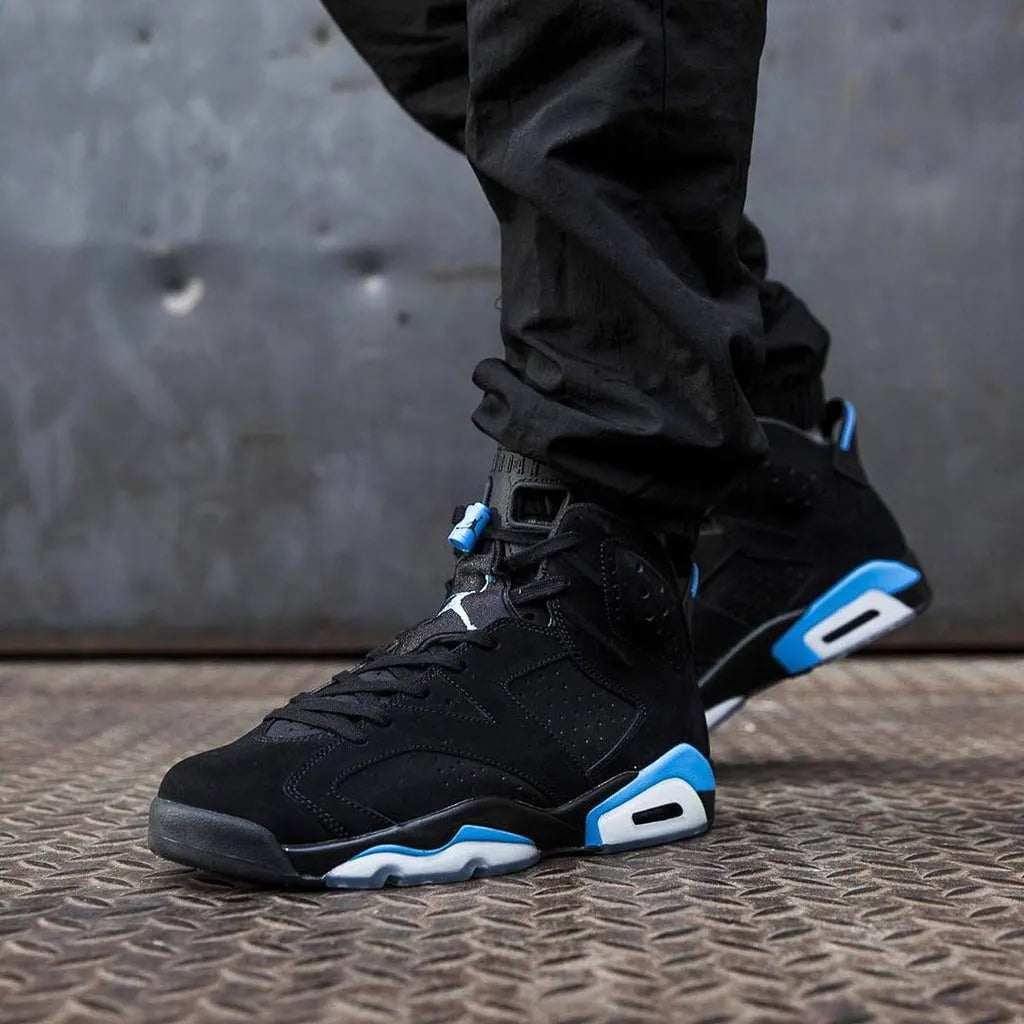 retro Air Jordan 6 Black UNC - Hình 3