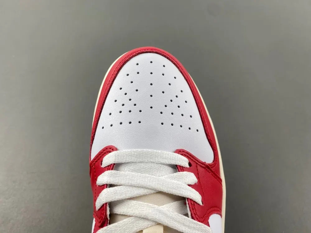 Air Jordan 1 Low OG Red/White - Hình 9