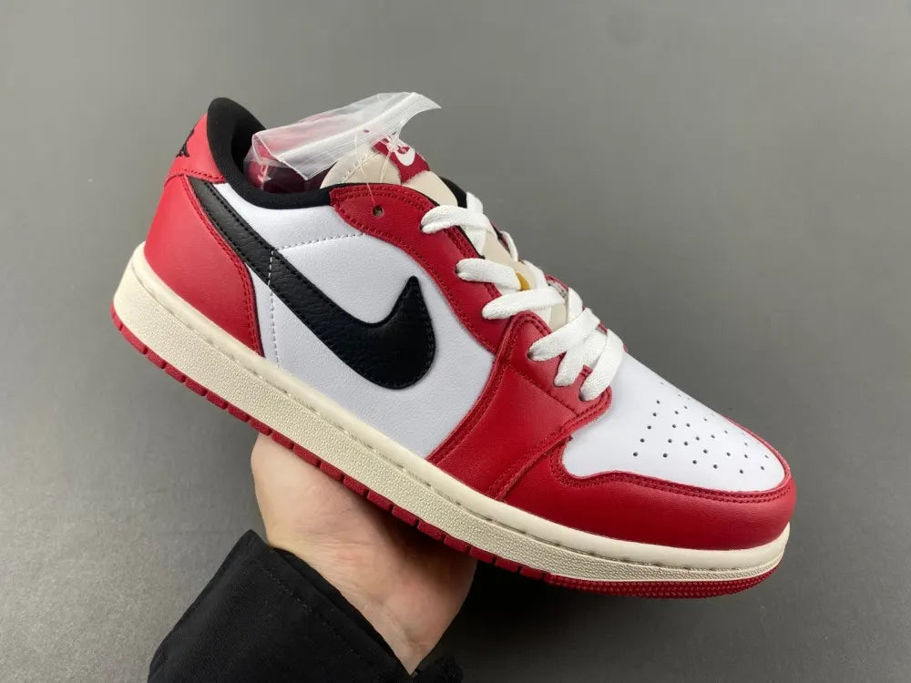 Air Jordan 1 Low OG Red/White