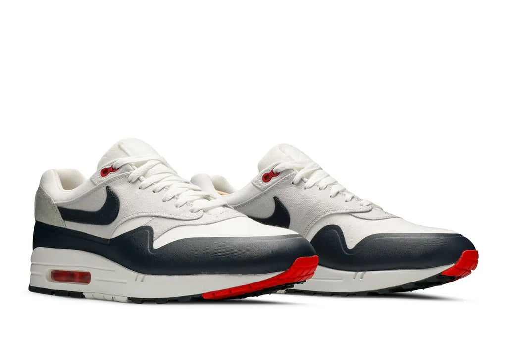 Nike Air Max 1 Navy White Red - Hình 6