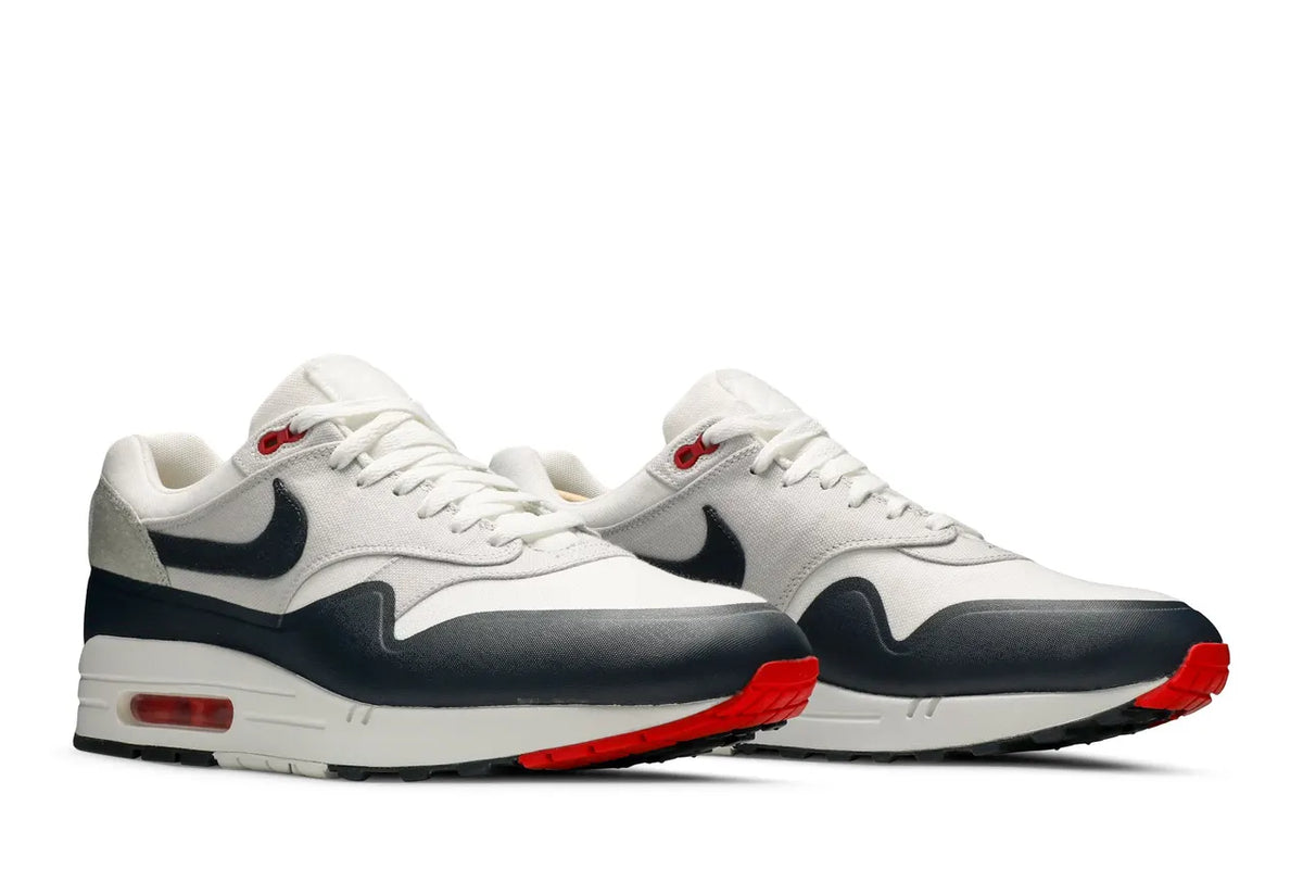 Nike Air Max 1 Navy White Red - Hình 6