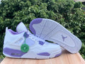 Air Jordan 4 White Purple