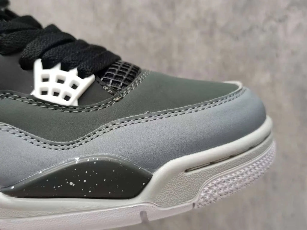 Air Jordan 4 Retro Olive Grey - Hình 4