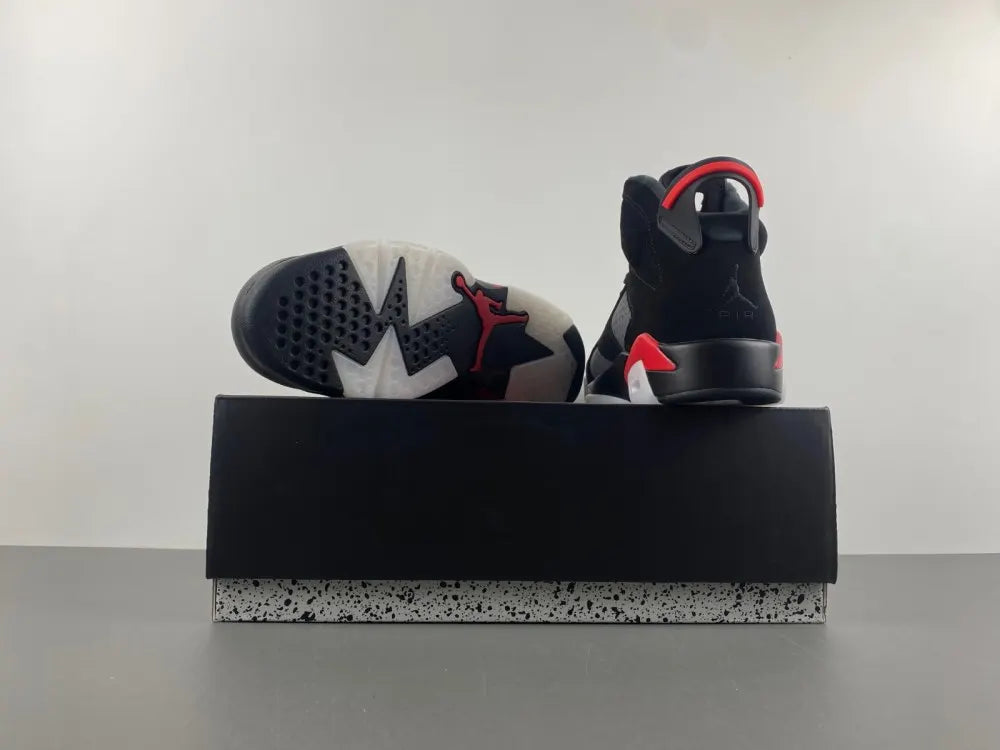 iconic Air Jordan 6 Retro Black Infrared - Hình 7