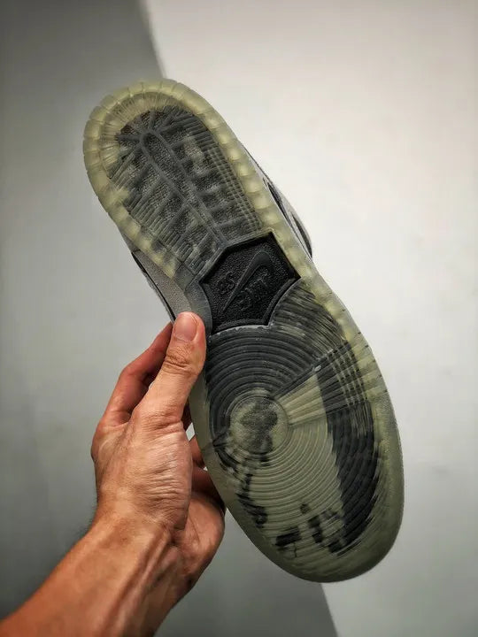 Nike SB Dunk Low Grey Black - Hình 7
