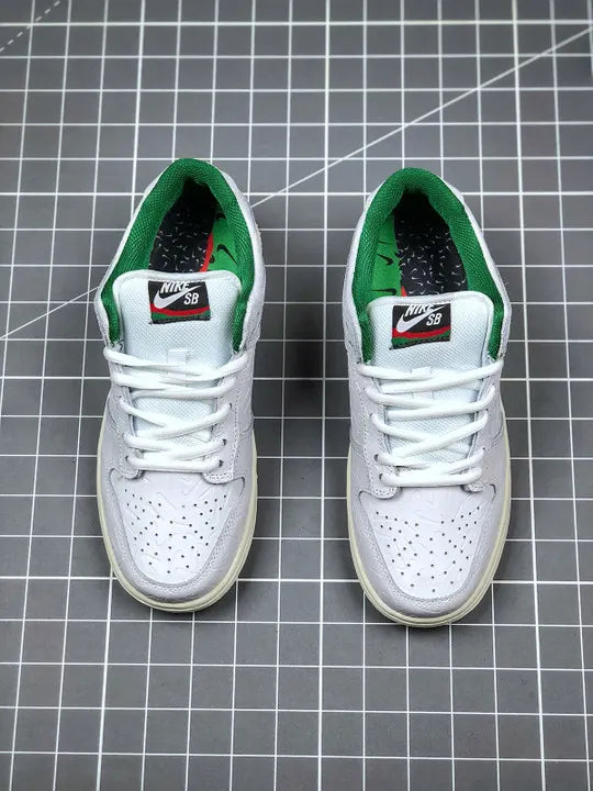 Nike SB Dunk Low White Green - Hình 5