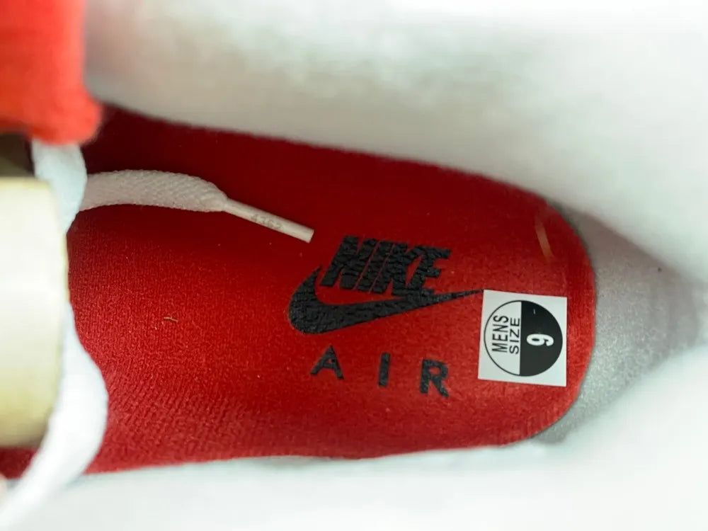 Air Jordan 4 Retro White Fire Red - Hình 7