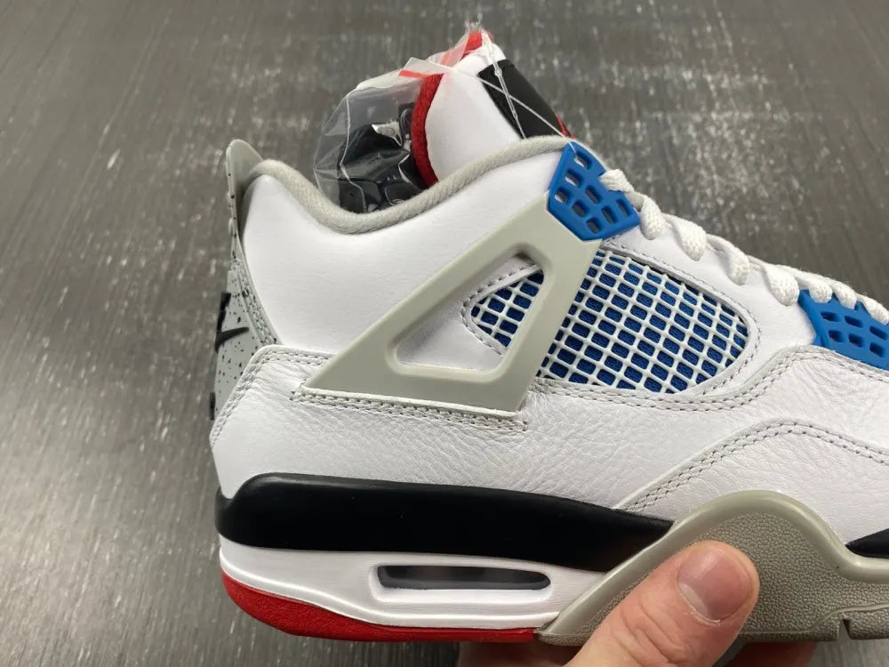 Air Jordan 4 Retro White Fire Red - Hình 9