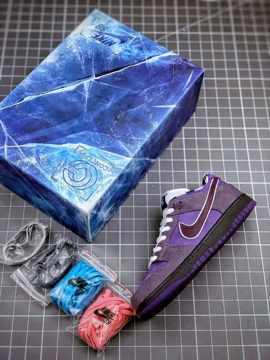 Nike SB Dunk Purple Suede - Hình 2