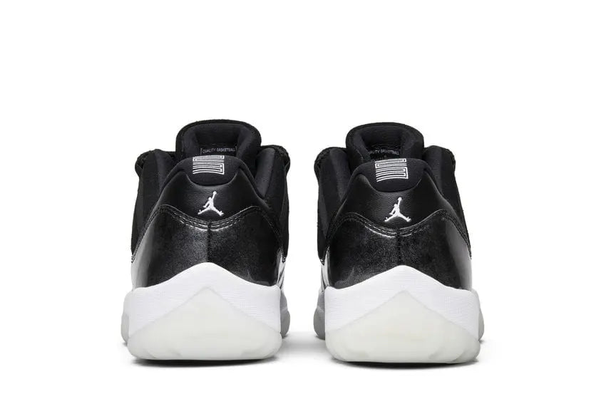 sleek Jordan 11 Retro Low IE Black - Hình 4