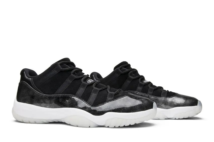 sleek Jordan 11 Retro Low IE Black - Hình 5