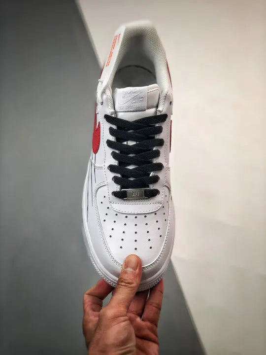 Nike AF1 Scribble Red - Hình 6