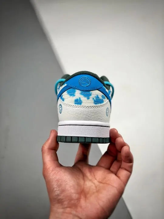Nike Dunk Low Paisley White Blue - Hình 7