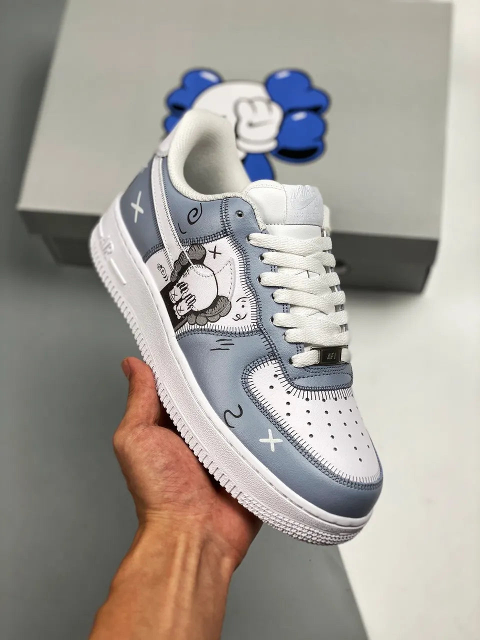 Nike Air Force 1 Grey Doodle