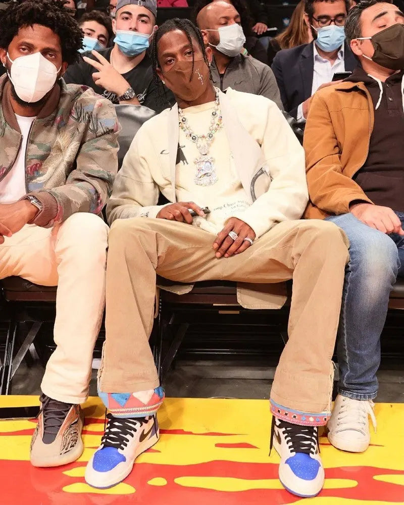 Air Jordan 1 Travis Scott Fragment - Hình 7